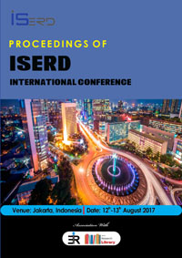 ISERD INTERNATIONAL CONFERENCE