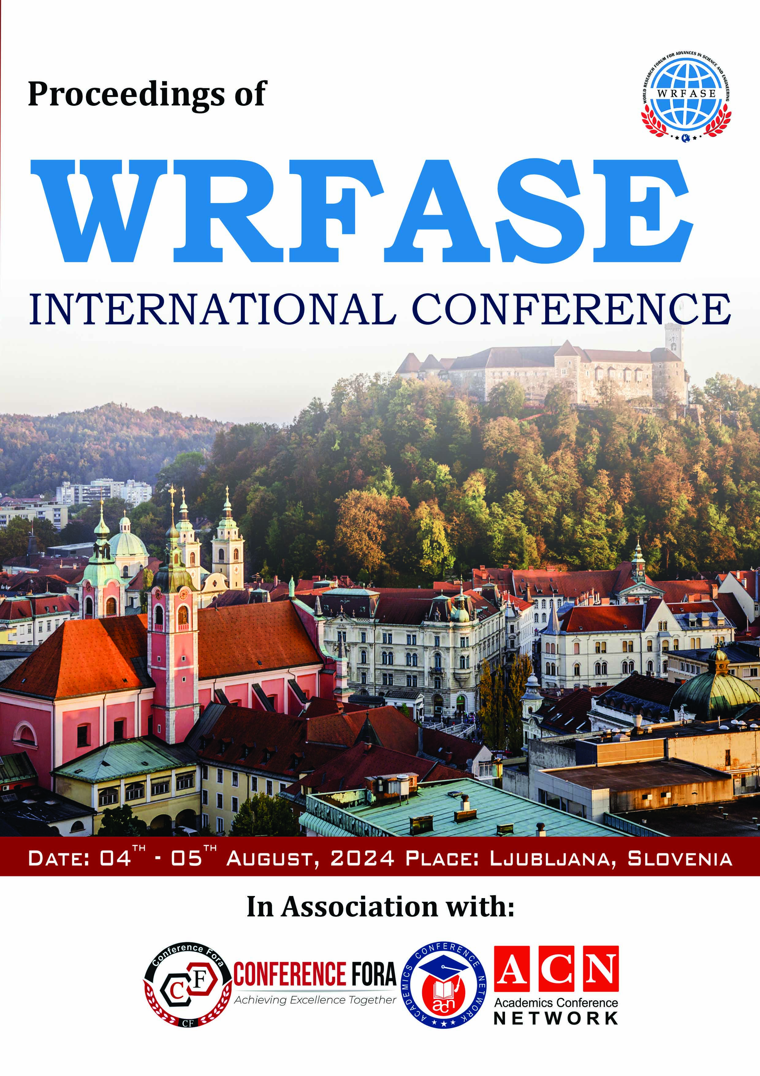 WRFASE INTERNATIONAL CONFERENCE