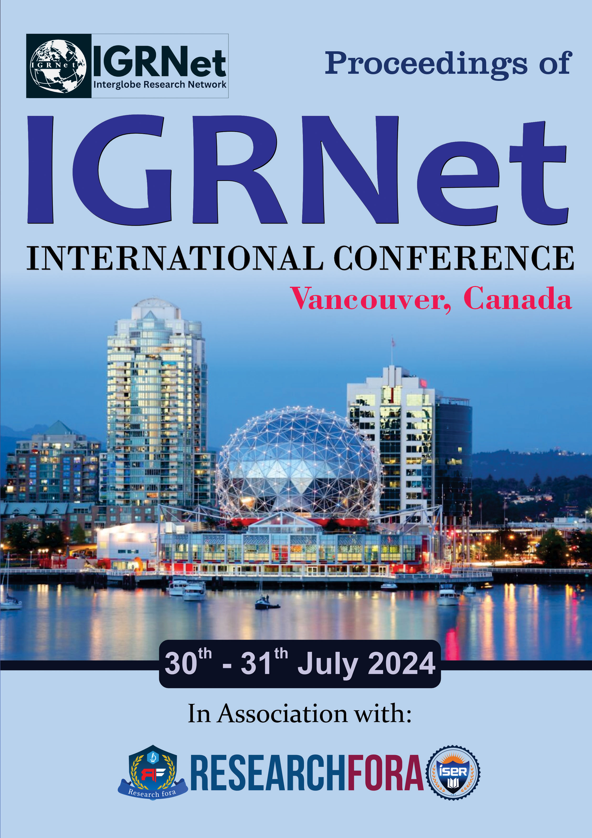 IGRNET INTERNATIONAL CONFERENCE