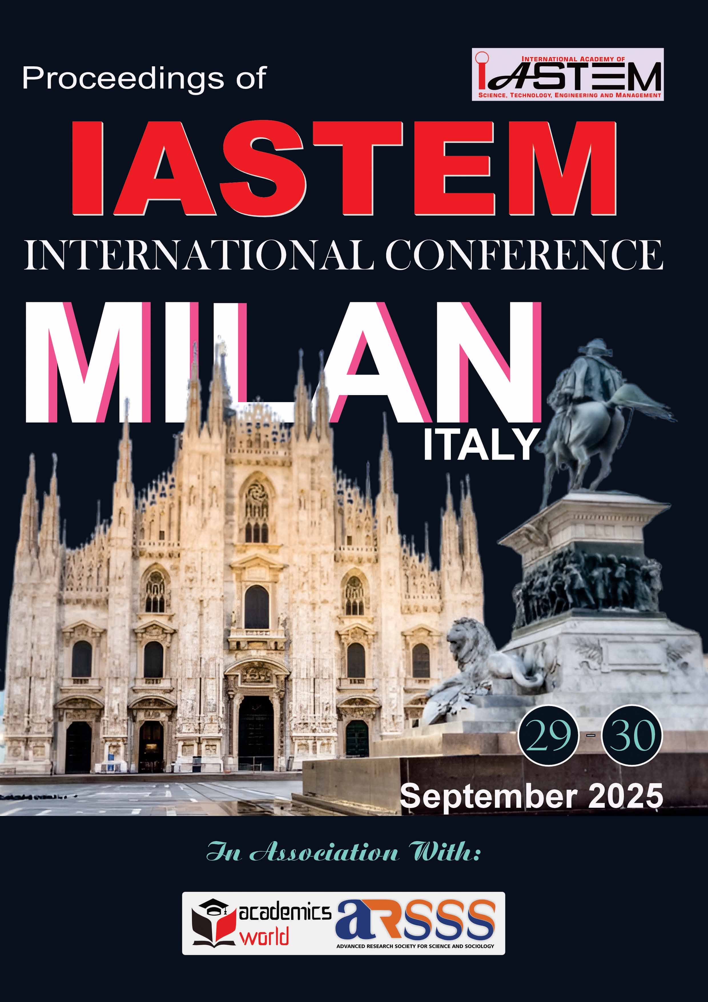 IASTEM INTERNATIONAL CONFERENCE