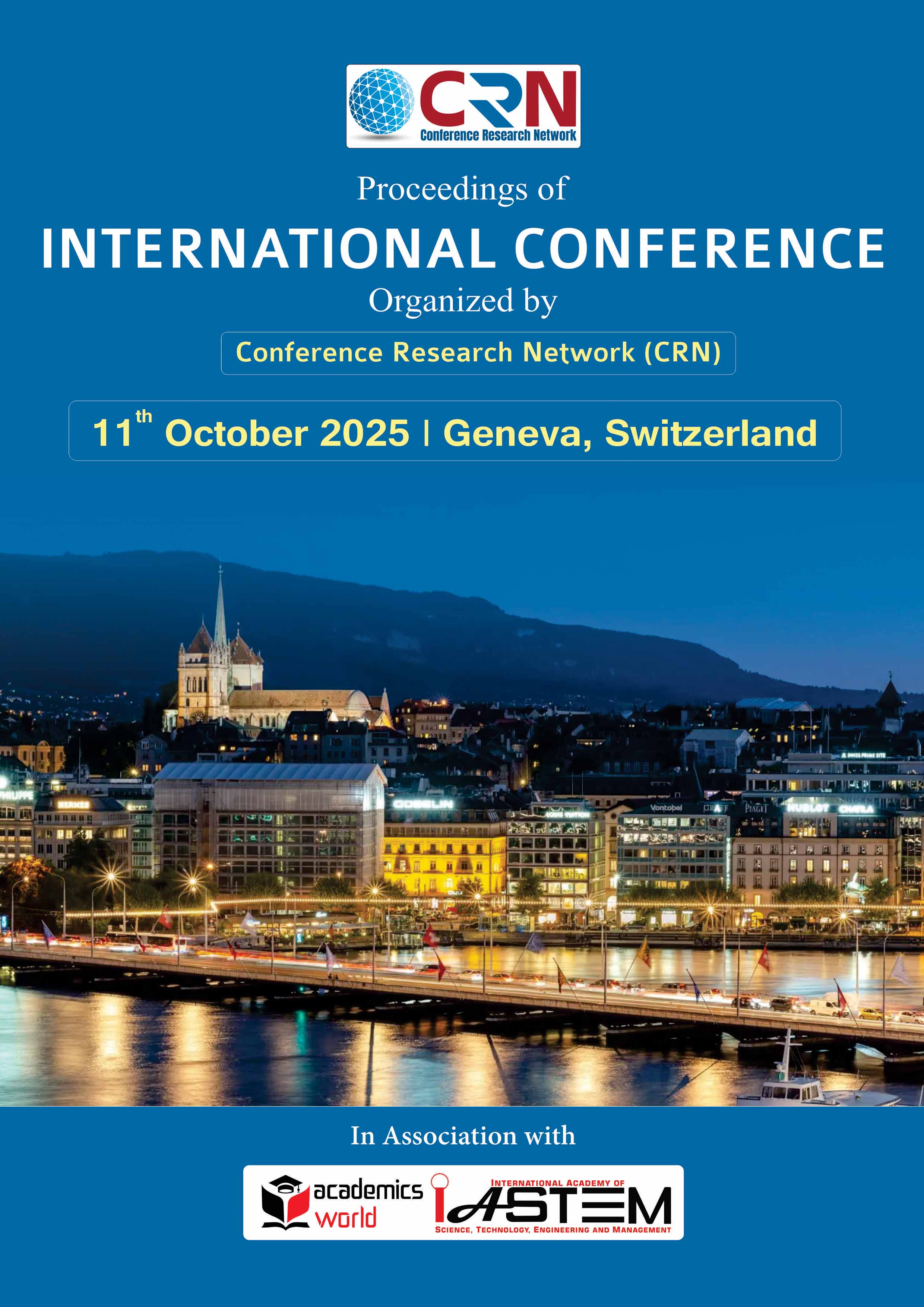 CRN INTERNATIONAL CONFERENCE