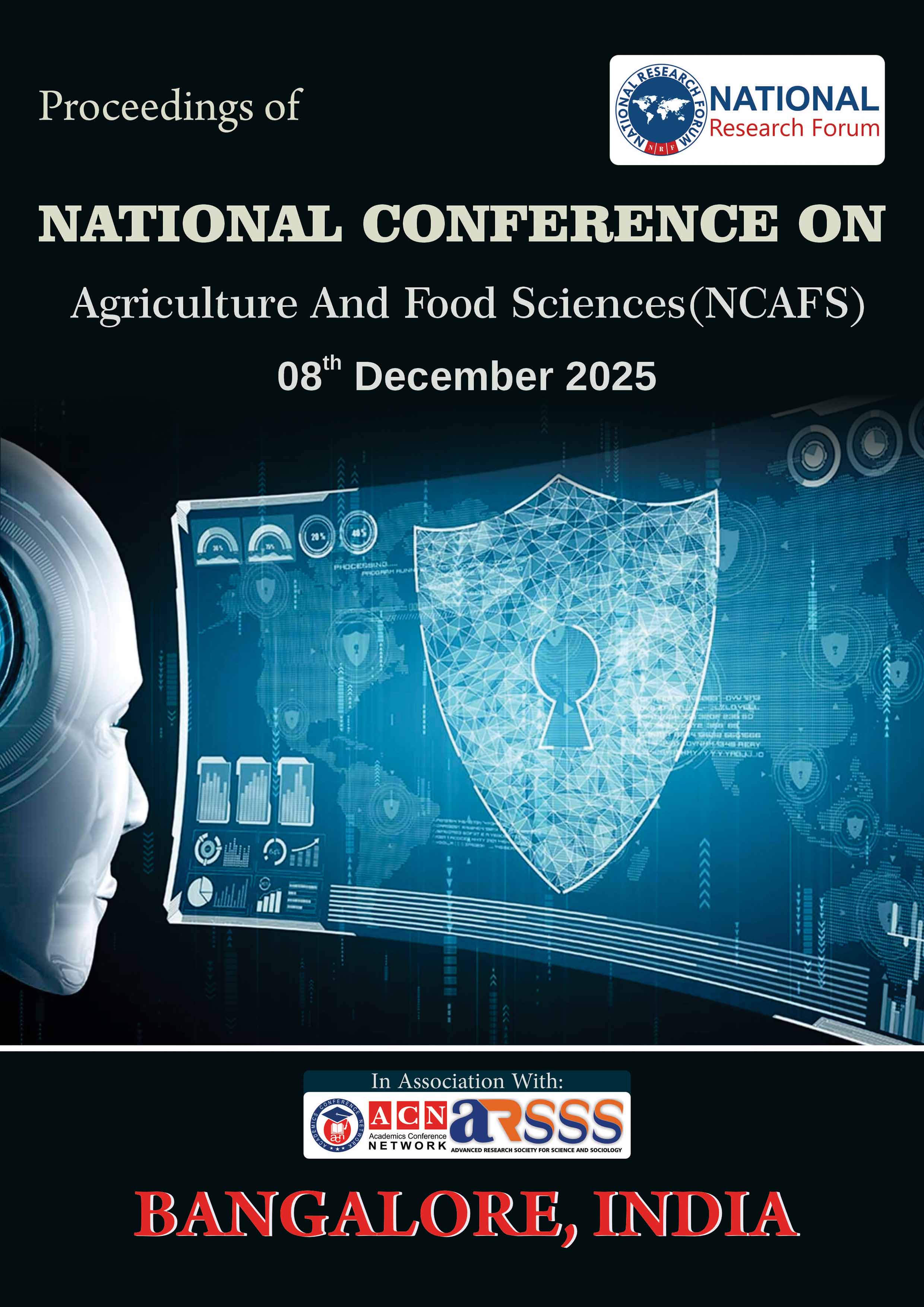 NATIONAL CONFERENCE ON AGRICULTURE AND FOOD SCIENCES (NCAFS)