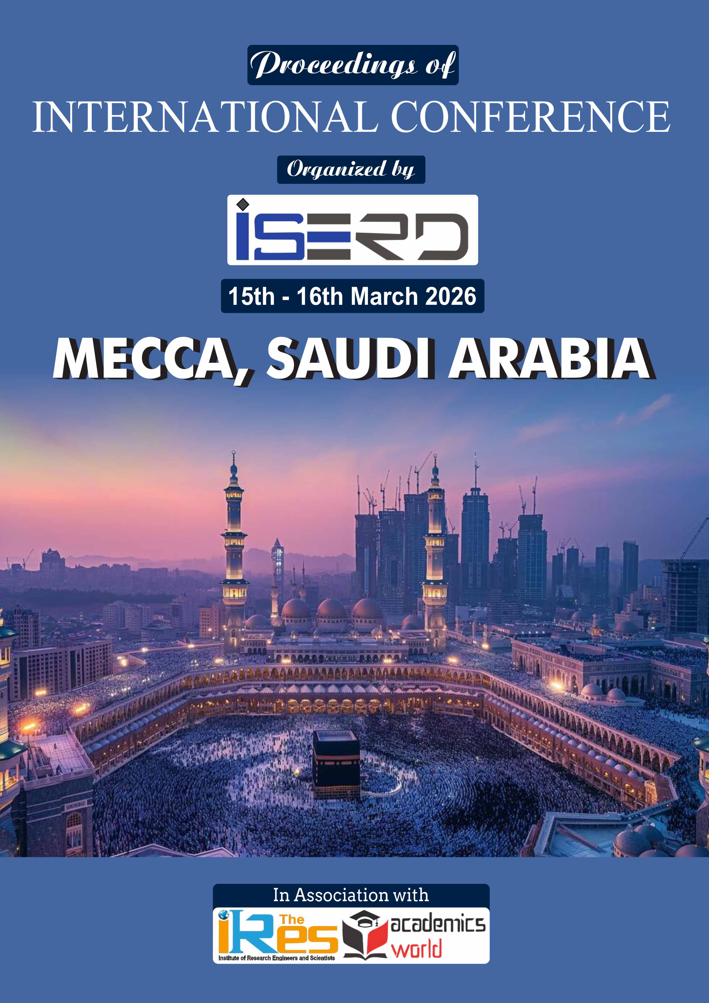 ISERD INTERNATIONAL CONFERENCE