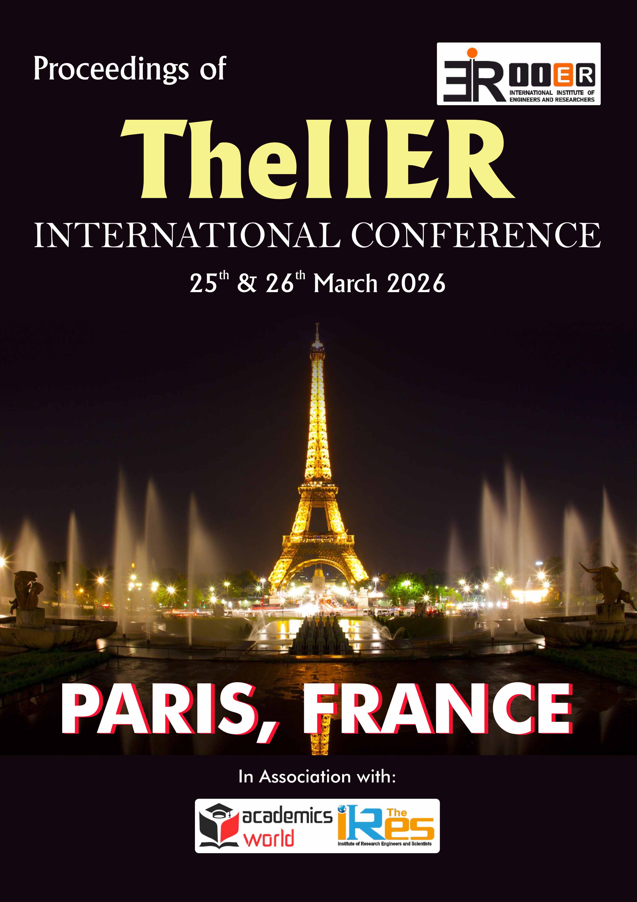 TheIIER INTERNATIONAL CONFERENCE