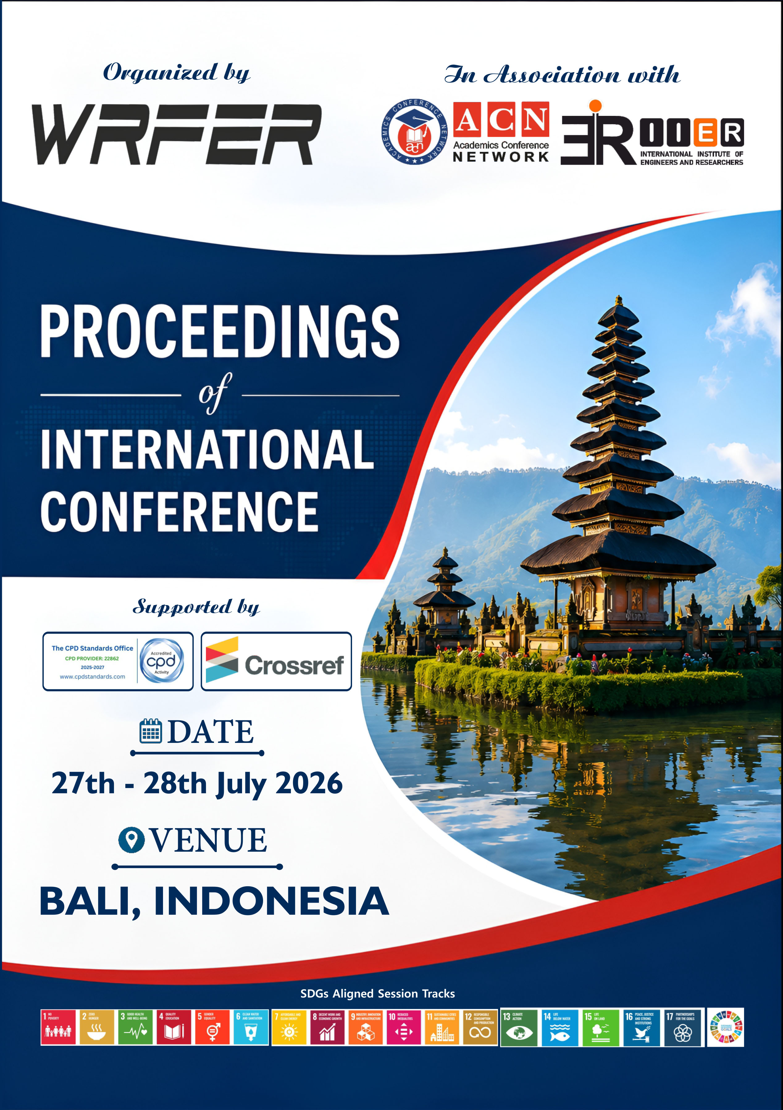 WRFER INTERNATIONAL CONFERENCE